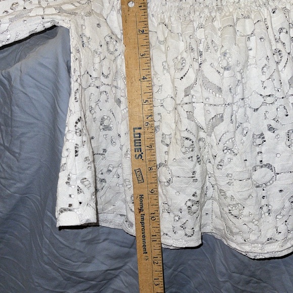 Bundle sale White lace Zara crop top size small - Picture 10 of 12